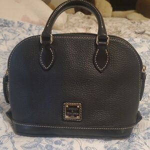 Dooney & Bourke Black Leather Satchel